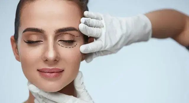Eyelid surgery blepharoplasty for rejuvenated eyes