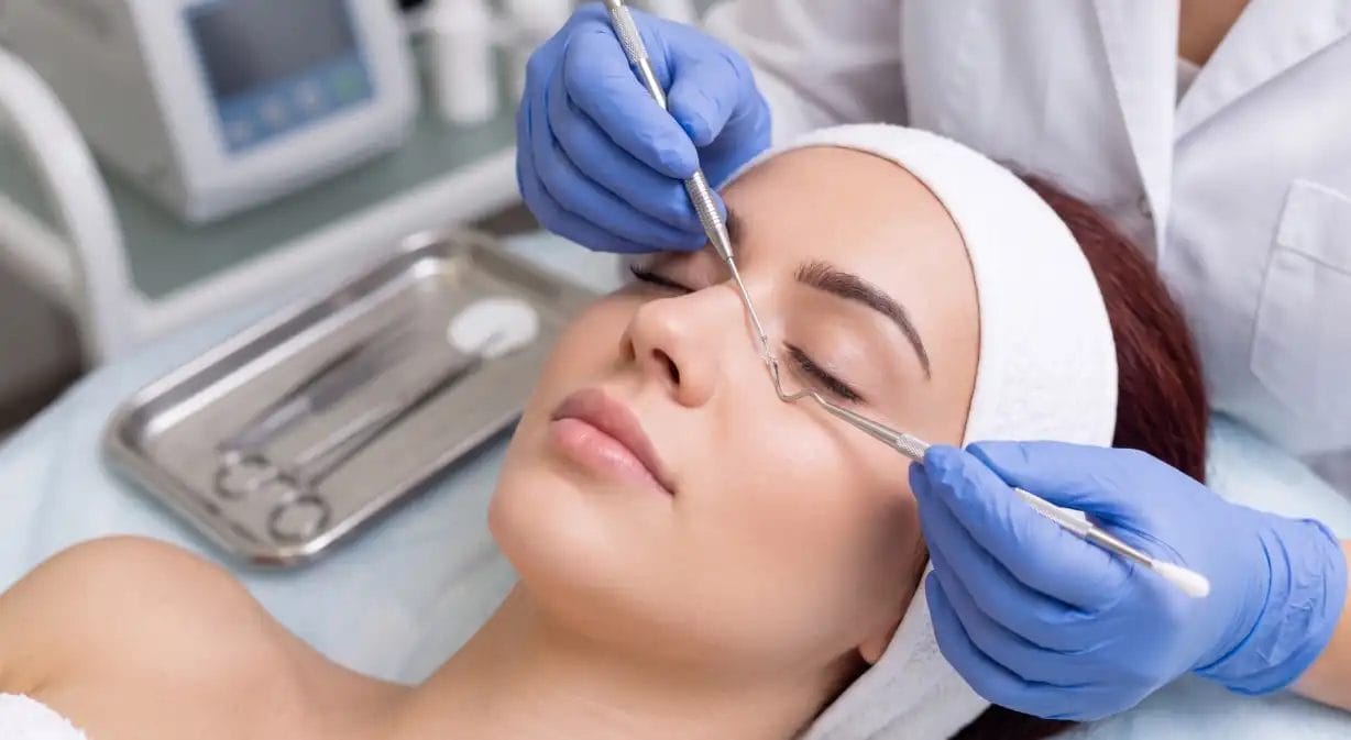 Tear duct surgery DCR to relieve chronic tearing